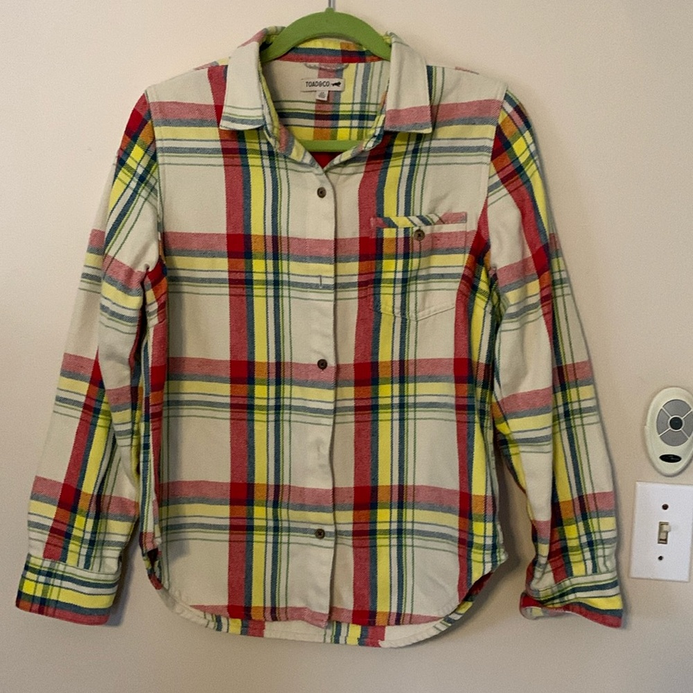 Toad & Co flannel